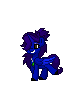 Size: 80x90 | Tagged: safe, oc, oc only, oc:orchid wisp, alicorn, pony, ashes town, fallout equestria, fanfic:fallout equestria - to bellenast, pony town, animated, artificial alicorn, gif, pixel art, simple background, smiling, solo, transparent background, walk cycle, walking