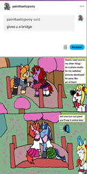 Size: 1173x2327 | Tagged: safe, artist:ask-luciavampire, oc, pony, undead, unicorn, vampire, vampony, ask, clothes, cosplay, costume, school uniform, tumblr
