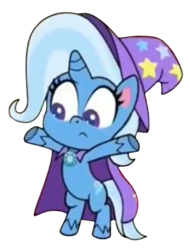 Size: 371x489 | Tagged: safe, edit, edited screencap, editor:luckydog416, screencap, trixie, pony, unicorn, friendship gems, g4, g4.5, my little pony: pony life, background removed, bipedal, female, mare, simple background, solo, transparent background