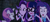 Size: 2038x883 | Tagged: safe, edit, edited screencap, screencap, rarity, sci-twi, starlight glimmer, sweetie belle, twilight sparkle, human, unicorn, equestria girls, equestria girls specials, fomo, for whom the sweetie belle toils, g4, my little pony equestria girls: better together, my little pony equestria girls: mirror magic, my little pony: friendship is magic, road trippin, brick wall, clothes, dress, female, filly, rarity peplum dress, shocked, sleeveless, sleeveless dress