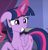 Size: 1032x1080 | Tagged: safe, screencap, twilight sparkle, alicorn, pony, g4, molt down, season 8, cropped, cute, female, floppy ears, glowing, glowing horn, grin, horn, magic, mare, raised hoof, smiling, solo, telekinesis, twiabetes, twilight sparkle (alicorn)