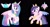 Size: 1012x538 | Tagged: safe, artist:gachadevilqueen, princess flurry heart, oc, oc:princess skyla star, alicorn, pony, g4, base used, black background, concave belly, duo, female, mare, offspring, older, older flurry heart, parent:princess cadance, parent:shining armor, parents:shiningcadance, physique difference, siblings, simple background, sisters, slender, thin