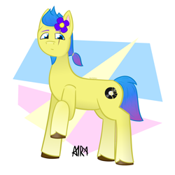 Size: 2282x2282 | Tagged: safe, artist:a1ra, oc, oc only, earth pony, g5, abstract background