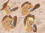 Size: 2510x1835 | Tagged: safe, artist:ciborgen, applejack, earth pony, pony, g4, 4 panel comic, bullet casing, comic, female, gun, half body, handgun, hoers, hoofgun, instructions, mare, mouth hold, reloading, revolver, solo, weapon