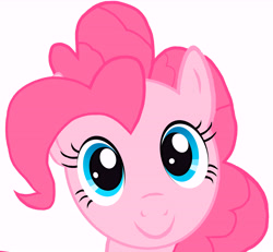 Size: 10832x10005 | Tagged: safe, artist:48n32g, pinkie pie, earth pony, pony, g4, absurd resolution, looking at you, simple background, smiling, solo, white background