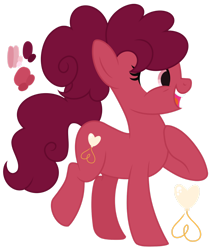 Size: 1280x1510 | Tagged: safe, artist:monochrome-sunsets, oc, earth pony, pony, g4, female, mare, offspring, parent:cheese sandwich, parent:pinkie pie, parents:cheesepie, simple background, solo, transparent background