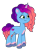 Size: 1150x1533 | Tagged: safe, artist:caseyben887, misty brightdawn, pony, unicorn, g5, i've seen fire and i've seen rain (bows), my little pony: tell your tale, spoiler:g5, spoiler:my little pony: tell your tale, alternate hair color, bracelet, concave belly, cute, female, friendship bracelet, jewelry, mare, mistybetes, rebirth misty, simple background, smiling, solo, transparent background