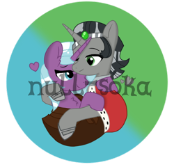 Size: 650x623 | Tagged: safe, artist:null-soka, idw, king sombra, radiant hope, pony, unicorn, g4, female, hug, male, mare, reformed sombra, ship:hopebra, shipping, simple background, straight, transparent background