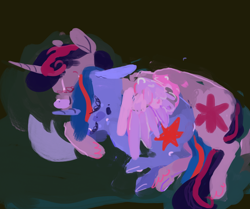 Size: 1000x835 | Tagged: safe, artist:cutebrows, twilight sparkle, alicorn, g4, twilight sparkle (alicorn), wing blanket, winghug, wings