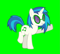 Size: 631x566 | Tagged: safe, artist:alethila, dj pon-3, vinyl scratch, pony, unicorn, fighting is magic, fighting is magic aurora, g4, green background, horn, simple background, solo