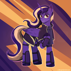 Size: 1000x1000 | Tagged: safe, artist:willoillo, oc, oc only, alicorn, clothes, robe