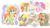 Size: 1393x775 | Tagged: safe, artist:lost marbles, derpy hooves, pinkie pie, tree hugger, earth pony, pegasus, pony, g4, bomb, clothes, dialogue, explosives, female, hoodie, mixed media, package, sunglasses, this will end in explosions, time bomb, traditional art, uniform, uniform hat, watercolor painting, weapon