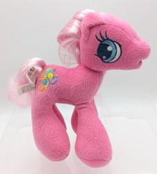 Size: 768x851 | Tagged: safe, pinkie pie (g3), earth pony, pony, g3, g3.5, 2011, brushable, female, irl, mare, merchandise, photo, plushie, sherwood brands, solo, toy
