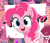 Size: 2063x1779 | Tagged: safe, artist:neoblastonda, pinkie pie, earth pony, pony, g4, female, hasbro, mare, my little pony logo, solo