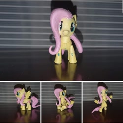 Size: 1080x1079 | Tagged: safe, artist:assaultwar04, fluttershy, pegasus, pony, g4, customized toy, female, figure, irl, photo, solo, toy