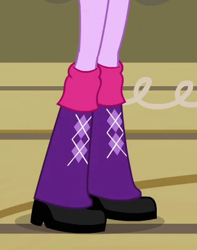 Size: 323x409 | Tagged: safe, edit, edited screencap, screencap, human, equestria girls, g4, my little pony equestria girls, boots, boots shot, cropped, high heel boots, legs, pictures of legs, shoes, solo