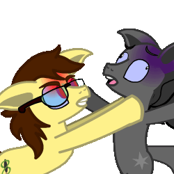 Size: 250x250 | Tagged: safe, artist:sp3ctrum-ii, oc, oc:alexwolf, pegasus, pony, angry, animated, asphyxiation, gif, ponies online, strangling, why you little