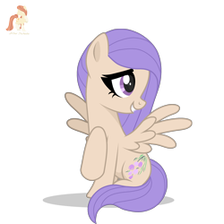 Size: 2500x2500 | Tagged: safe, artist:r4hucksake, oc, oc only, oc:almond wisteria, pegasus, pony, g4, female, mare, simple background, solo, transparent background