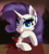 Size: 1644x1837 | Tagged: safe, artist:raritymylove, rarity, pony, g4, alcohol, chest fluff, date, drink, ear fluff, ear piercing, earring, heart, heart eyes, hearts and hooves day, jewelry, looking at you, piercing, solo, wingding eyes