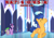 Size: 2064x1437 | Tagged: safe, artist:estories, artist:mckinnley, artist:memnoch, artist:not-yet-a-brony, flash sentry, spike, twilight sparkle, alicorn, dragon, pegasus, g4, 2024, castle, crystal empire, dancing, dialogue in the description, do the sparkle, eyebrows, february, frown, hallway, hearts and hooves day, holiday, male, movie reference, raised eyebrow, smiling, song in the description, song reference, stallion, twilight sparkle (alicorn), twilight sparkle is not amused, unamused, valentine's day, winged spike, wings, youtube link in the description