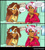 Size: 851x939 | Tagged: safe, artist:jenna56, oc, oc only, oc:jen star, oc:verik lust, equestria girls, g4, 2 panel comic, comic, dialogue, disgusted, female, heart, male