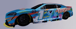 Size: 1044x408 | Tagged: safe, rainbow dash, g4, asca, byteblox, byteblox yt, car, hasbro, nascar, roblox, toyota, toyota supra, twilight designs