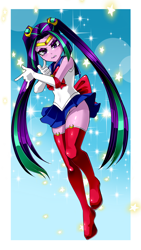 Size: 2530x4500 | Tagged: safe, artist:nekojackun, aria blaze, human, equestria girls, g4, aria blaze is not amused, clothes, cosplay, costume, crossover, female, high res, sailor moon (series), solo, unamused