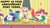 Size: 1280x720 | Tagged: safe, edit, edited screencap, editor:incredibubbleirishguy, screencap, big macintosh, fluttershy, rarity, toe-tapper, torch song, earth pony, pegasus, pony, unicorn, filli vanilli, g4, 2014, female, flying, group, male, mare, ponytones, ponytones outfit, quintet, stallion, text