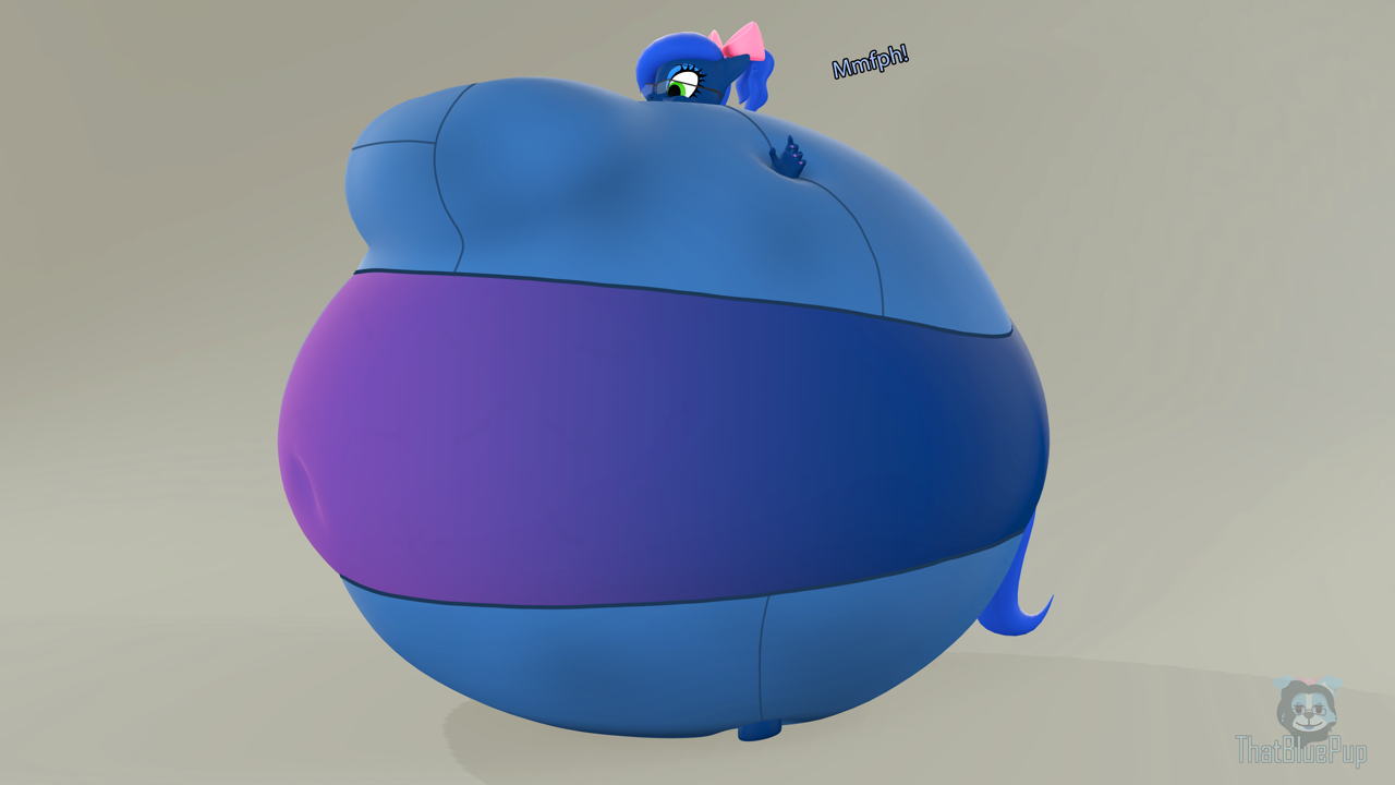 Mlp Inflation Blueberry #3302644 - questionable, artist:sugarsweetarts, oc, oc:sugar sweet ...