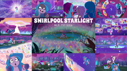 Size: 1962x1104 | Tagged: safe, edit, edited screencap, editor:quoterific, screencap, hitch trailblazer, ivory cedar, izzy moonbow, misty brightdawn, opaline arcana, pipp petals, señor butterscotch, sparky sparkeroni, sugar moonlight, sunny starscout, violette rainbow, zipp storm, alicorn, breezie, dragon, earth pony, pegasus, pony, unicorn, dragon dad, g5, haunted house (episode), hot day huh?, i've seen fire and i've seen rain (bows), it's t.u.e.s. day, my little pony: tell your tale, opaline alone, sparky's sick, swirlpool starlight, under the mistytoe, spoiler:g5, spoiler:my little pony: tell your tale, spoiler:tyts01e09, spoiler:tyts01e29, spoiler:tyts01e31, spoiler:tyts01e39, spoiler:tyts01e46, spoiler:tyts01e50, spoiler:tyts01e54, spoiler:tyts01e57, spoiler:tyts02e06, adorazipp, baby, baby dragon, beach, cute, female, flashback, glowing, magic, male, mane five, mane six (g5), mare, mistybetes, ocean, past, rebirth misty, smiling, stallion, surfboard, surfing, water