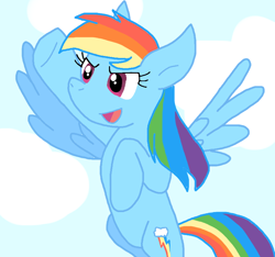 Size: 800x749 | Tagged: safe, artist:cmara, rainbow dash, pegasus, pony, g4, female, solo