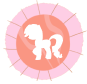 Size: 87x84 | Tagged: safe, rarity, earth pony, g4, official, 2d, button, food, orange, silhouette, standing