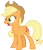 Size: 3000x3475 | Tagged: safe, artist:cloudy glow, applejack, earth pony, pony, fake it 'til you make it, g4, my little pony: friendship is magic, .ai available, female, mare, simple background, solo, transparent background, vector