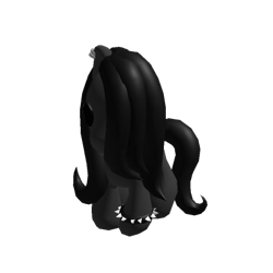 Size: 420x420 | Tagged: safe, artist:snoopsie, earth pony, pony, 3d, emo, goth, roblox, simple background, solo, transparent background