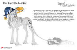 Size: 6000x3900 | Tagged: safe, artist:parrpitched, star swirl the bearded, pony, unicorn, g4, concave belly, elderly, headcanon, horn, leonine tail, long horn, long tail, male, older, redesign, ribs, simple background, skinny, solo, stallion, tail, thin, white background