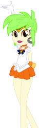 Size: 322x1053 | Tagged: artist needed, safe, cherry crash, human, a queen of clubs, equestria girls, g4, my little pony equestria girls: better together, female, sailor moon (series), sailor venus, simple background, solo, transparent background