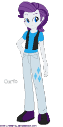 Size: 193x390 | Tagged: safe, artist:ameyal, rarity, equestria girls, g4, clothes, curio, cutie mark on clothes, elusive, equestria guys, pants, rule 63, shirt, shoes, simple background, solo, transparent background, wrong name