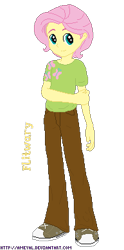 Size: 193x390 | Tagged: safe, artist:ameyal, fluttershy, equestria girls, g4, butterscotch, clothes, cutie mark on clothes, equestria guys, pants, rule 63, shirt, simple background, solo, transparent background, wrong name