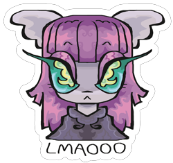 Size: 1632x1536 | Tagged: safe, artist:larvaecandy, maud pie, earth pony, pony, g4, lmao, looking at you, meme, redraw, simple background, solo, staring into your soul, transparent background