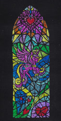 Size: 1225x2406 | Tagged: safe, artist:malte279, princess cadance, alicorn, g4, female, mare, scratch image, scratch pad, stained glass, window