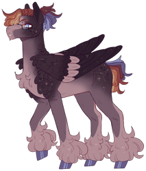 Size: 2182x2564 | Tagged: safe, artist:sleepy-nova, oc, pegasus, glasses, magical gay spawn, male, offspring, parent:star hunter, parent:sunburst, simple background, solo, stallion, transparent background