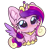 Size: 1000x1000 | Tagged: safe, artist:dorkmark, princess cadance, alicorn, pony, g4, blushing, chibi, cute, cutedance, daaaaaaaaaaaw, female, heart, heart eyes, looking at you, mare, simple background, solo, spread wings, transparent background, weapons-grade cute, wingding eyes, wings