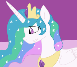 Size: 972x848 | Tagged: safe, artist:cmara, princess celestia, alicorn, pony, g4, crown, female, jewelry, regalia, solo