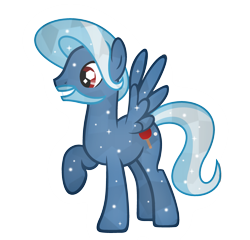 Size: 2817x2701 | Tagged: safe, artist:darbypop1, oc, oc only, oc:racket rascal, crystal pony, pegasus, pony, crystallized, male, simple background, solo, stallion, transparent background
