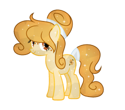 Size: 1309x1153 | Tagged: safe, artist:darbypop1, oc, oc only, oc:honey wa, earth pony, pony, crystallized, female, mare, simple background, solo, transparent background