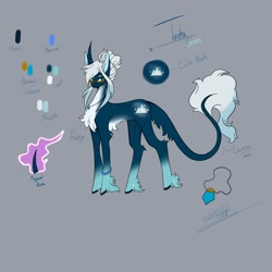 Size: 2048x2048 | Tagged: safe, artist:arcticsaiyan, oc, oc only, oc:tundra storm, pony, unicorn, bracelet, bun hairstyle, concave belly, female, glasses, jewelry, leonine tail, long tail, looking at you, mare, necklace, reference sheet, simple background, slender, solo, tail, thin, unshorn fetlocks