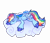 Size: 4134x3541 | Tagged: safe, artist:k0br4, rainbow dash, pegasus, pony, g4, cloud, ear fluff, lying down, on a cloud, prone, simple background, sleeping, solo, transparent background, unshorn fetlocks, wings