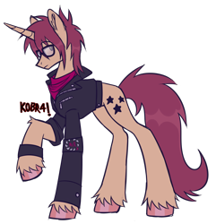 Size: 1976x2050 | Tagged: safe, artist:k0br4, pony, unicorn, clothes, concave belly, glasses, long legs, mikey way, my chemical romance, ponified, raised hoof, simple background, solo, thin, three cheers for sweet revenge, transparent background, unshorn fetlocks