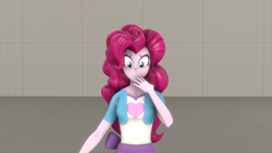 Size: 1280x720 | Tagged: safe, artist:p1p5qu34karts, pinkie pie, human, equestria girls, g4, 3d, no mouth, no nose, solo