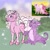 Size: 2048x2048 | Tagged: safe, artist:flitterjitters, screencap, baby lickety-split, spike (g1), dragon, earth pony, pony, g1, my little pony: the movie (g1), baby licketybetes, blush lines, blushing, bow, cute, duo, duo male and female, female, filly, foal, g1 spikabetes, hooves, male, outdoors, scene interpretation, screencap reference, smiling, tail, tail bow